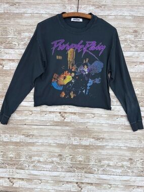 DAYDREAMER Prince Purple Rain Cropped Tee